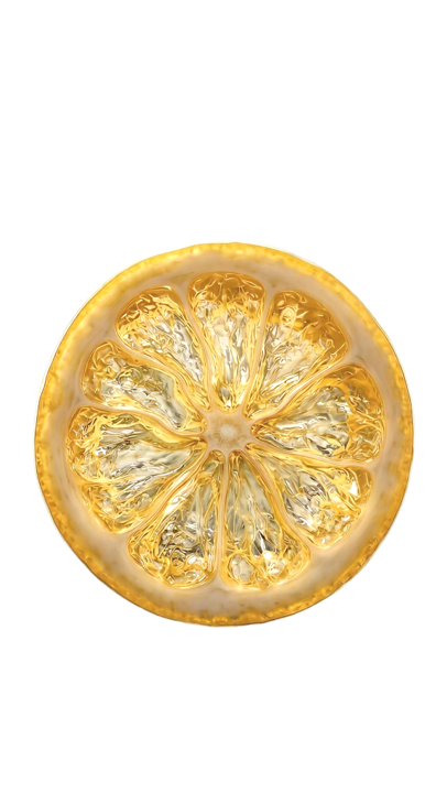 Rotating lemon illustration
